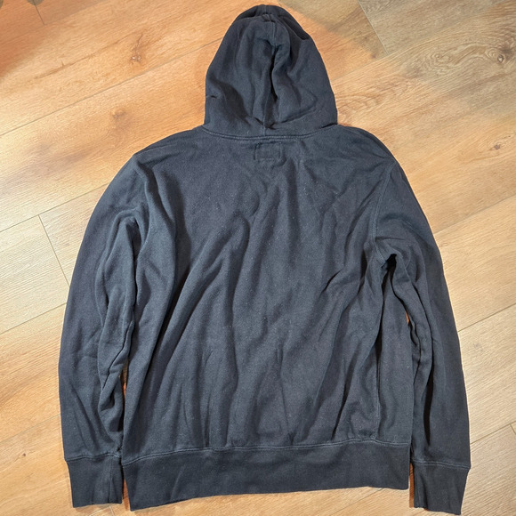 Oakland Raiders 47 Brand Hoodie Men XL Black Big Shield Logo NFL Las Vegas - Picture 10 of 10